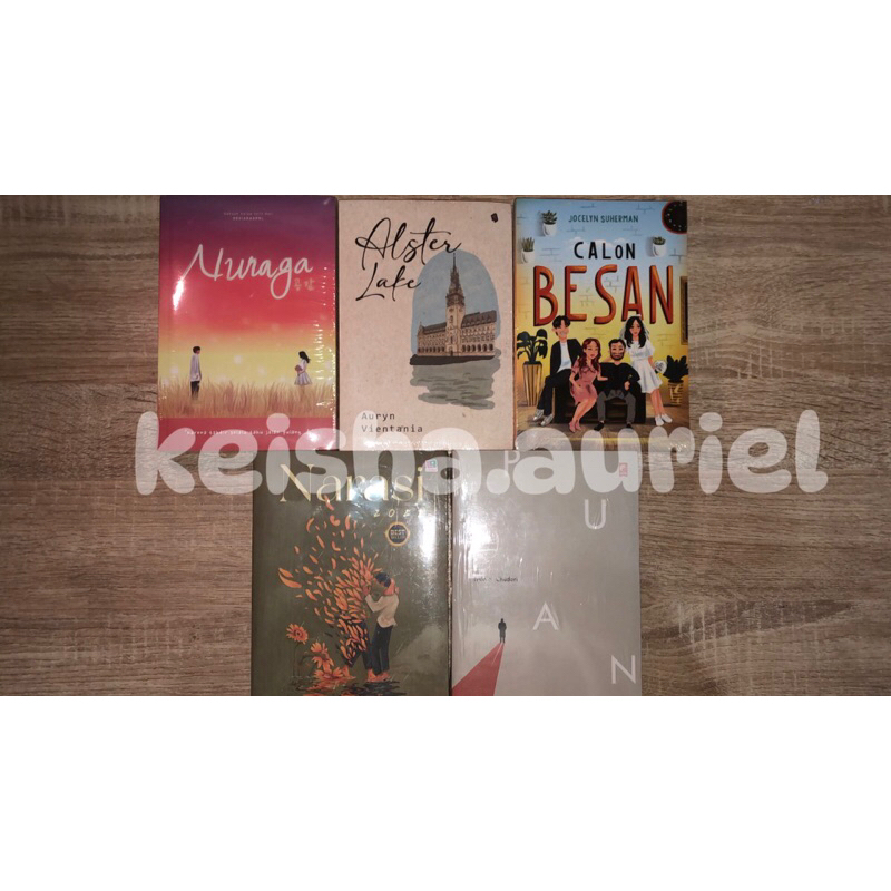 PRELOVED NOVEL AU & WATTPAD ORI SEALED [4]