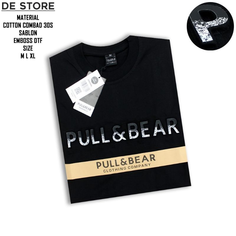 KAOS PRIA KEKINIAN KAOS T-SHIRT KAOS PULL&BEAR KAOS CEWEK COWOK KAOS LENGAN PENDEK KAOS ORIGINAL KAO