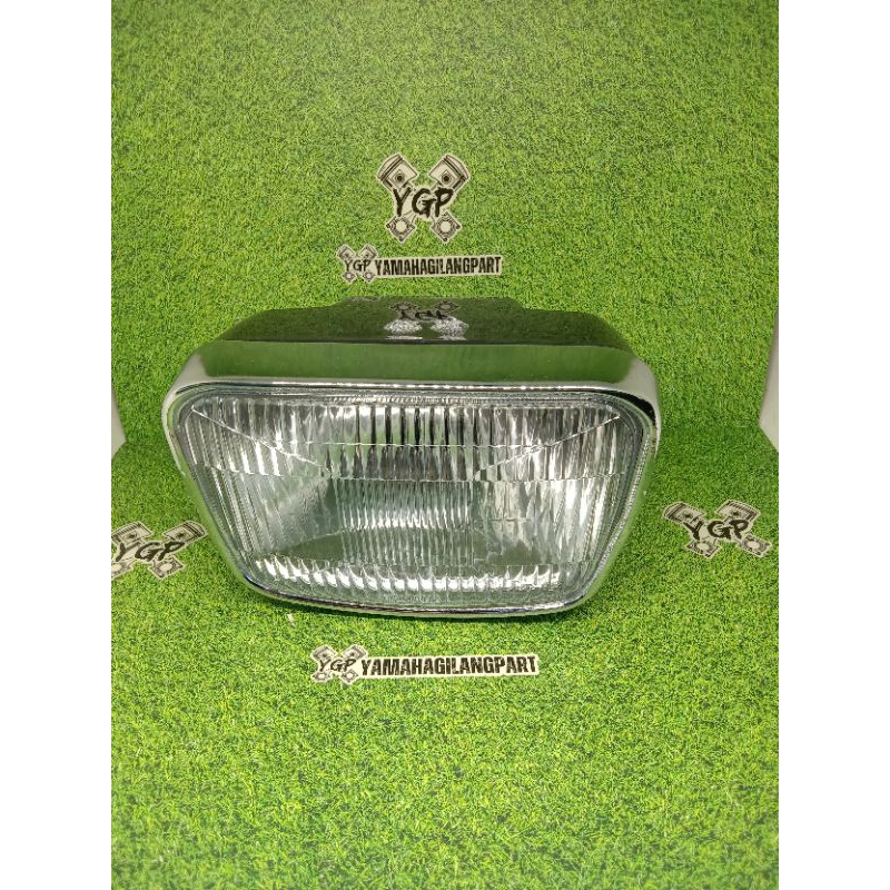 REFLEKTOR LAMPU DEPAN RX KING OVAL ORIGINAL COPOTAN 2004