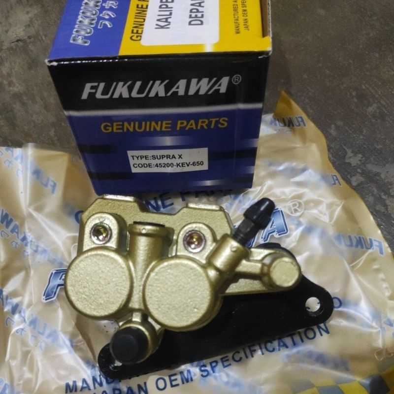 kaliper depan kaliper bawah honda supra x 100 supra x 125 karisma Fukukawa