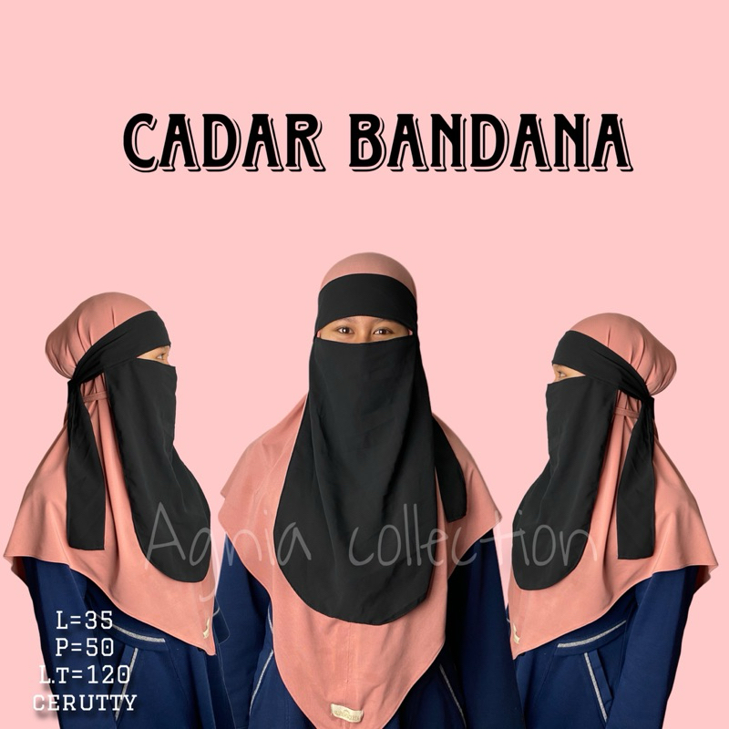 Agnia - CADAR BANDANA YAMAN CERUTY PREMIUM BY AGNIA KIDS Muslim Ceruty Dewasa Gamis Nyaman Jilbab Sy