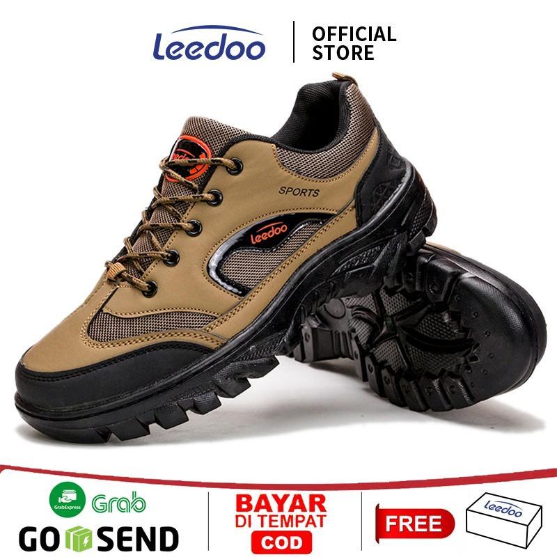 Leedoo Sepatu Gunung Sneakers Anti Air Sport Shoes Hiking  Sepatu Gunung Hiking MH204