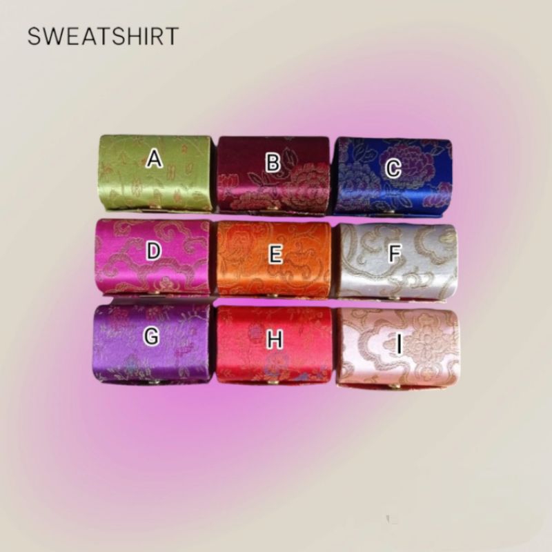 TEMPAT LIPSTIK BESAR DILENGKAPI DENGAN CERMIN KECIL