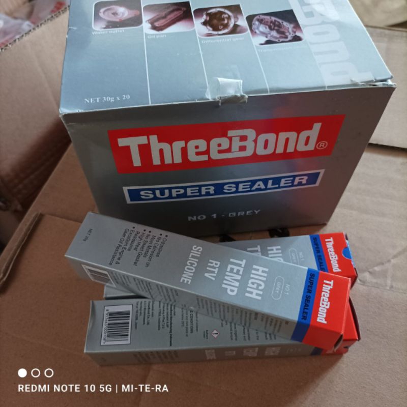lem threebond kecil lem gasket tribon hi temp lem perpak tribon