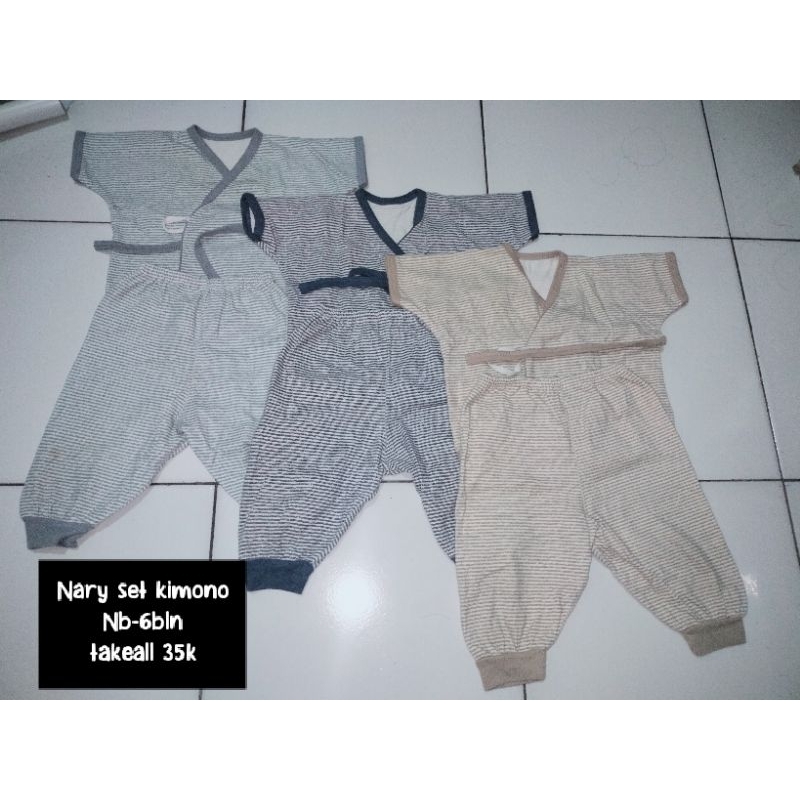 Nary baby set kimono preloved