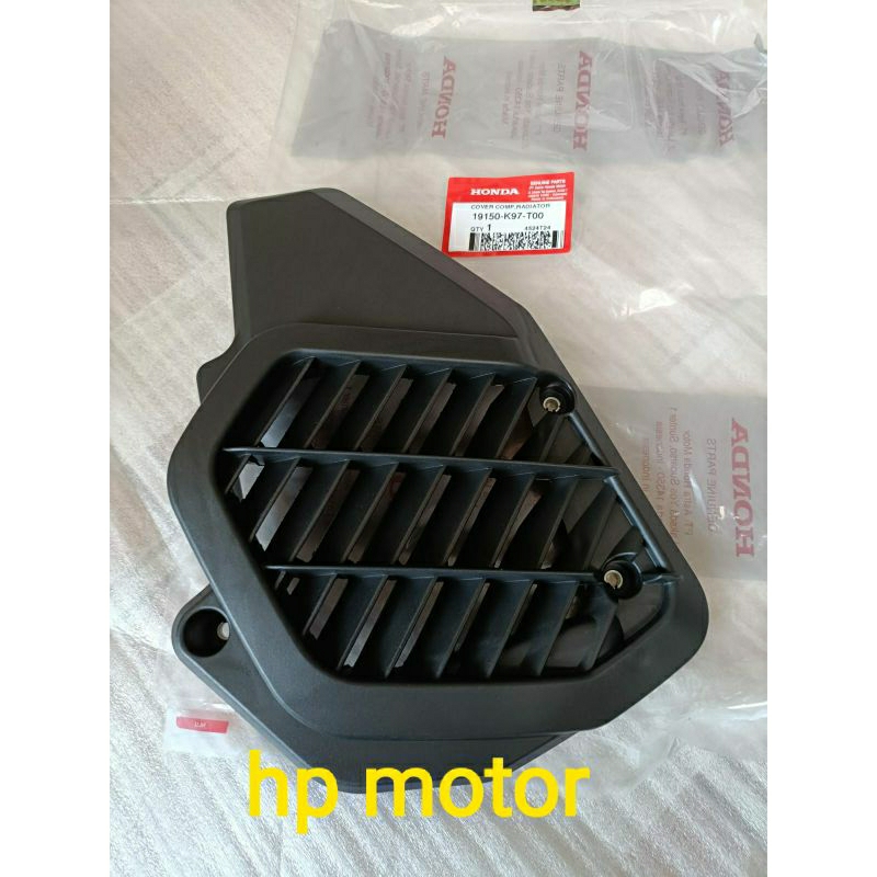 COVER RADIATOR PCX150 K97 19150-K97-T00 TUTUP RADIATOR PCX150 ORIGINAL