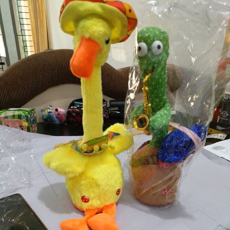 bebek goyang bicara dan joget -kaktus goyang bicara joget -dancing kaktus -dancing bebek