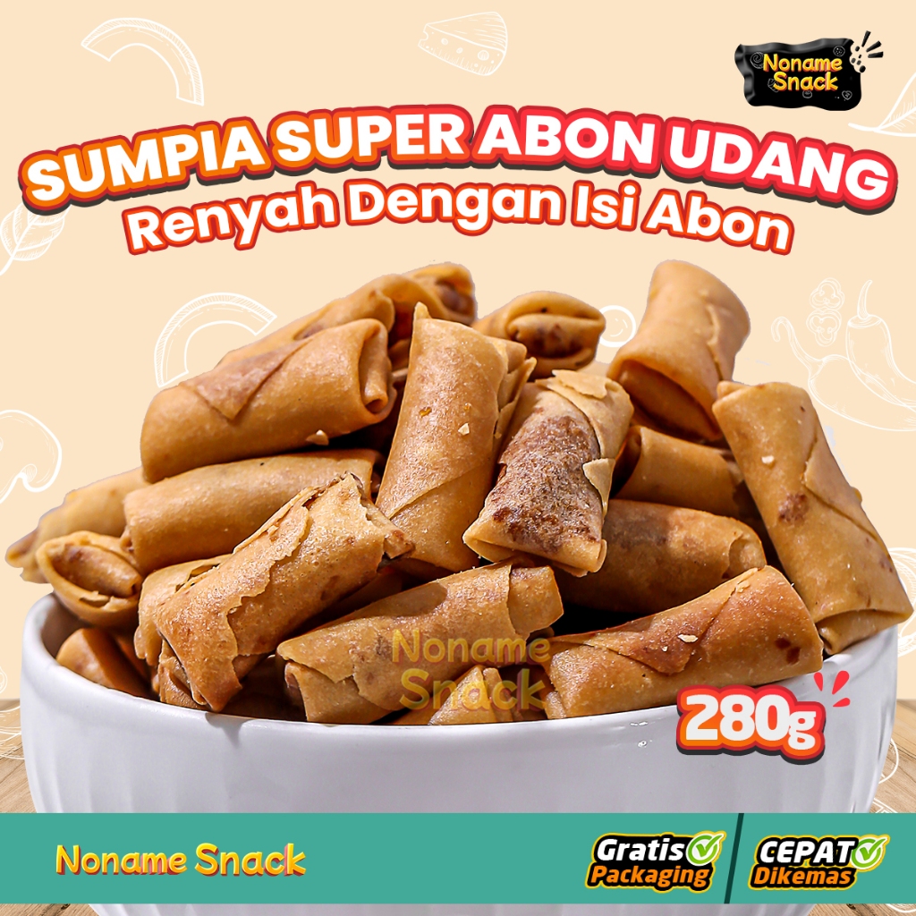 

NoName Snack - Sumpia Udang Kwalitas Super Grosir 280gr