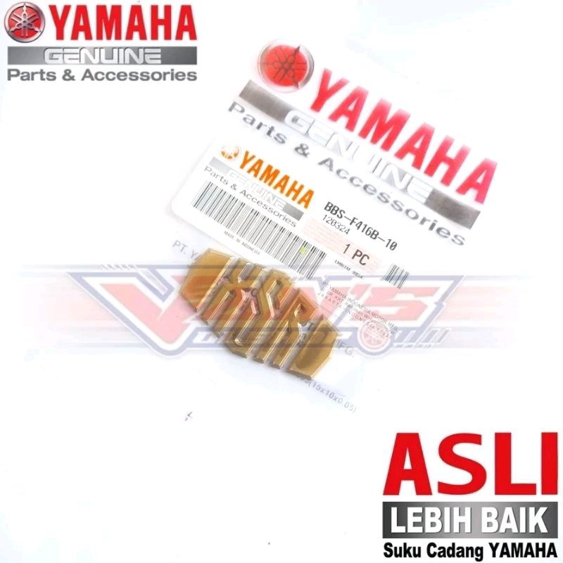 Emblem XSR155 Original Yamaha Genuine Parts