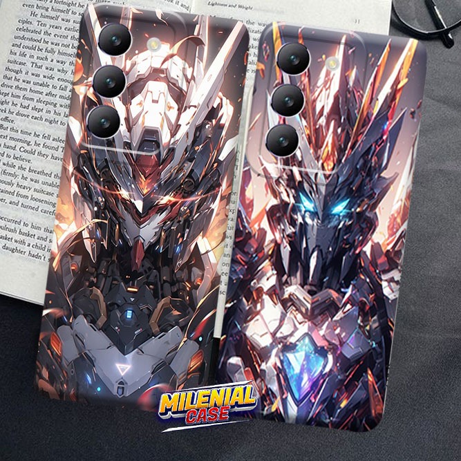 (MJA01) Softcase Vivo Y100 5G/Y100 4G Clear case Motif Gundam Pro Camera Camera belakang