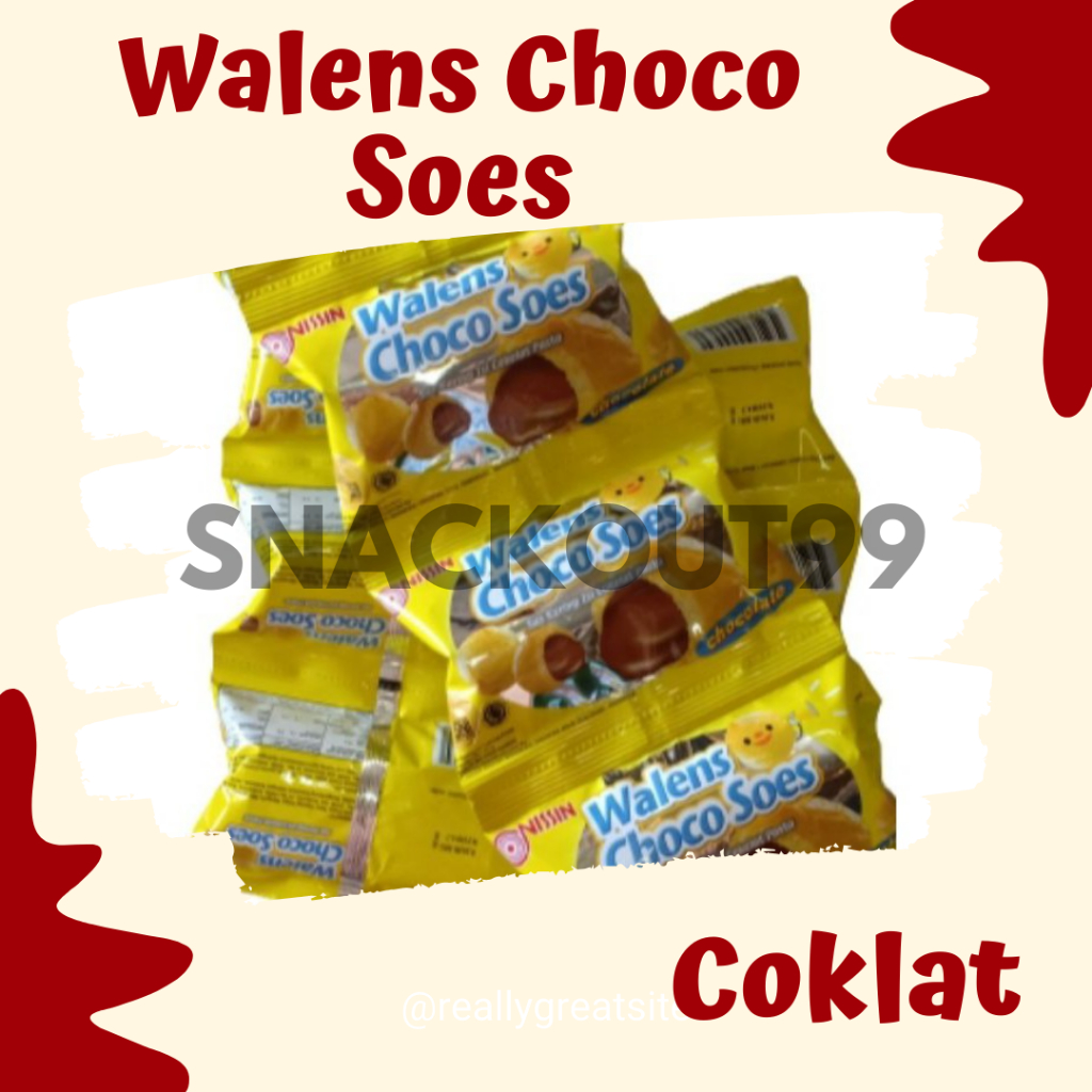 

Wallens Choco Soes Renceng 15 gram x 10 Pcs