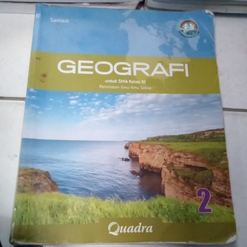 buku geografi kelas 11 penerbit Quadra