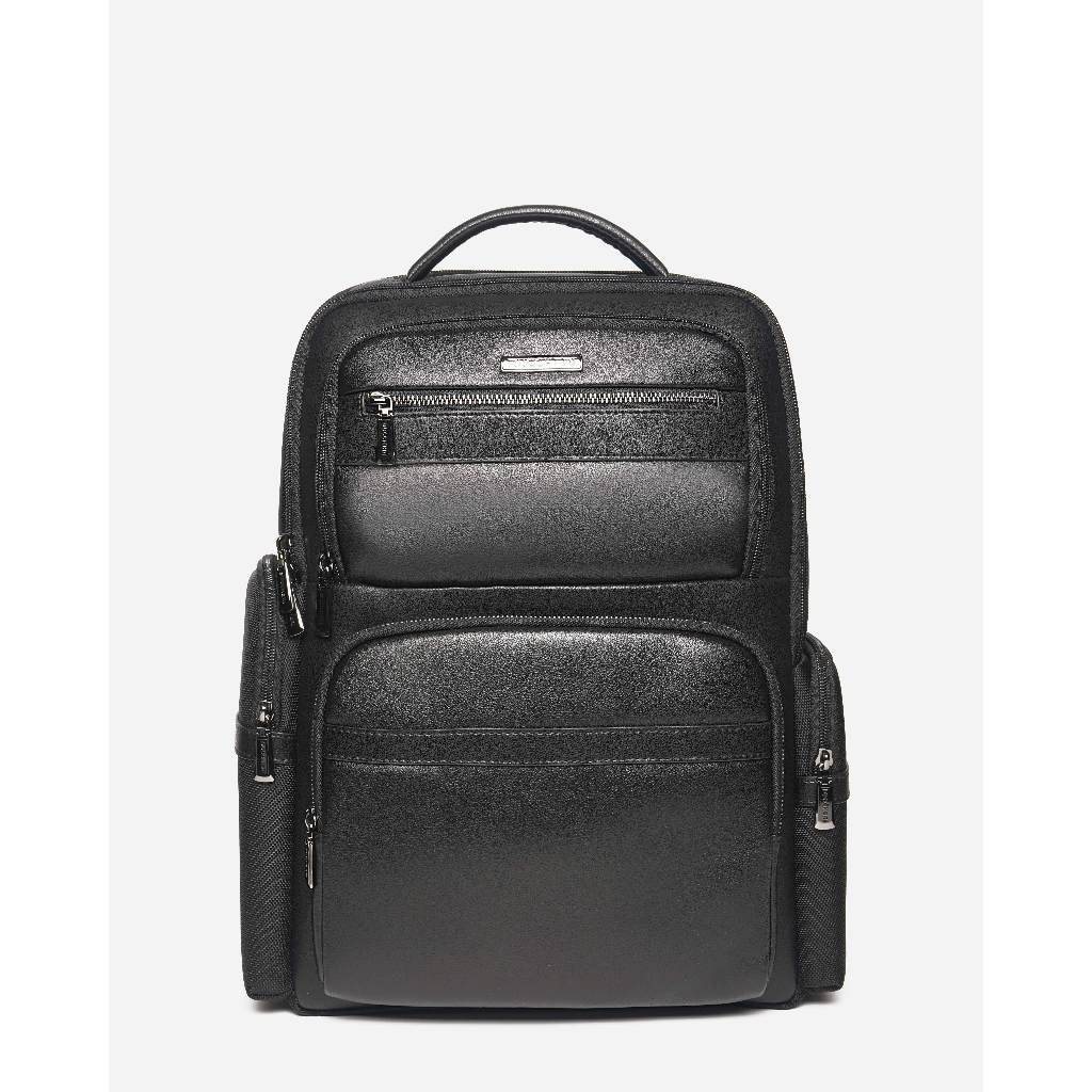 BUCCHERI Tas Backpack Pria Kulit Marley Black - BB1012