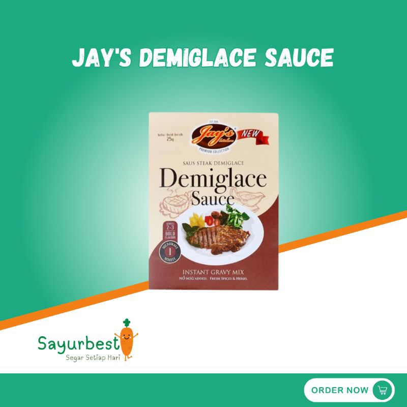 

Jay's Demiglace Sauce 25gr