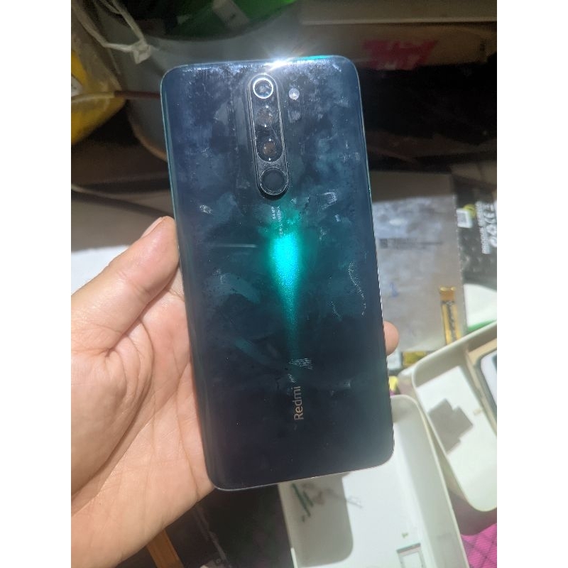 BACKDOOR+FINGER PRINT REDMI NOTE 8 PRO ORIGINAL COPOTAN
