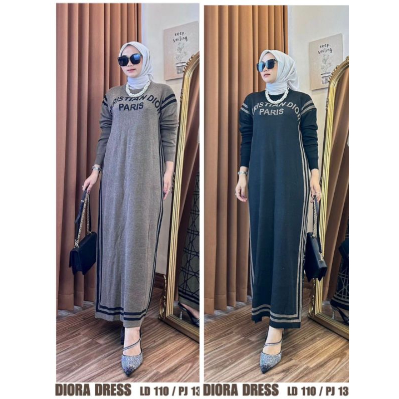 JK Dior Dress Rajut/JK NY Dress Rajut/JK Diora dress rajut/JK HMS dress rajut/JK Amberly knit maxy r
