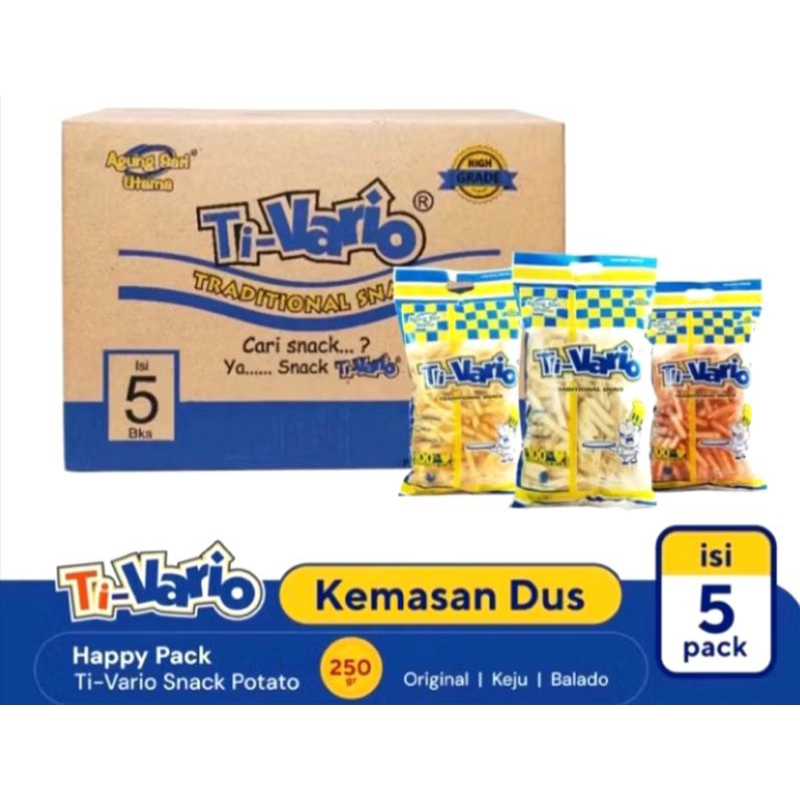 

stick Kentang TI-VARIO 1 dus isi 5 pack