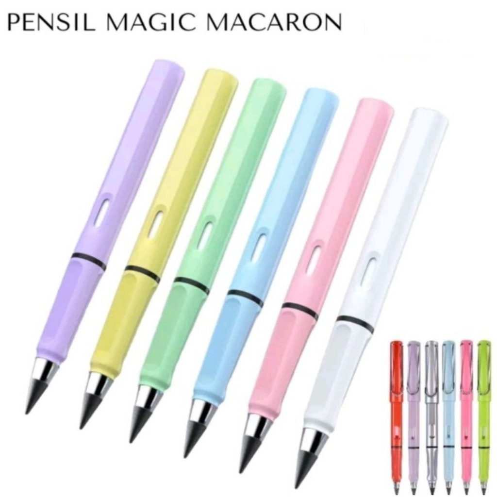 

PENSIL/REFILL PENCIL 1 Pcs Isi Ulang / Pensil Magic HB Varian Warna Menarik - Putih