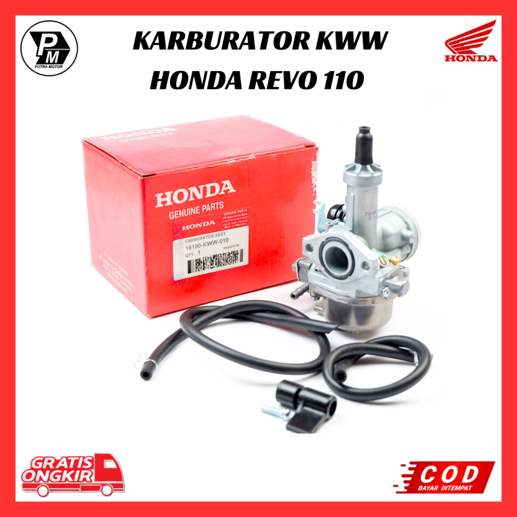 Karburator Revo 110 - Karbu KWW Honda Revo 110 - Revo Old 16100-KWW-010