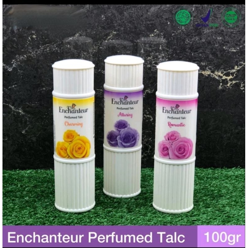 Afnansa  Enchanteur Perfumed Talc Powder ~  Bedak Enchanteur Talc
