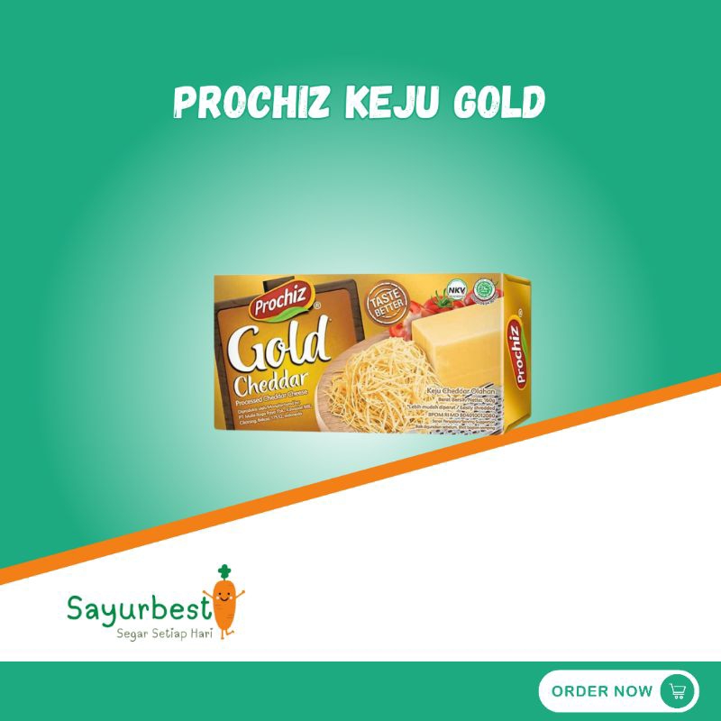 

Prochiz Gold Keju 160 Gram