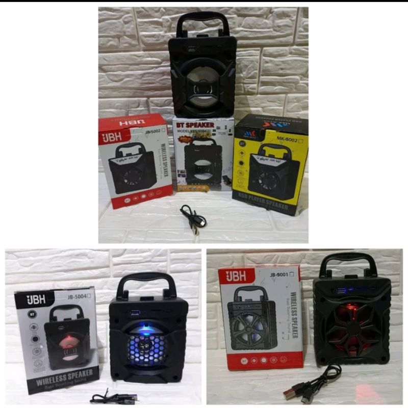 Speaker Music JBH-5004 JB 5001 High Quality Bluetooth Wireless Mini Music Box Portable Super Bass / 
