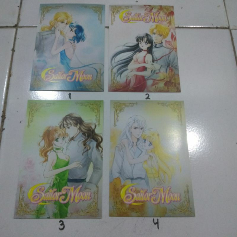 

kartu pos sailormoon jadul