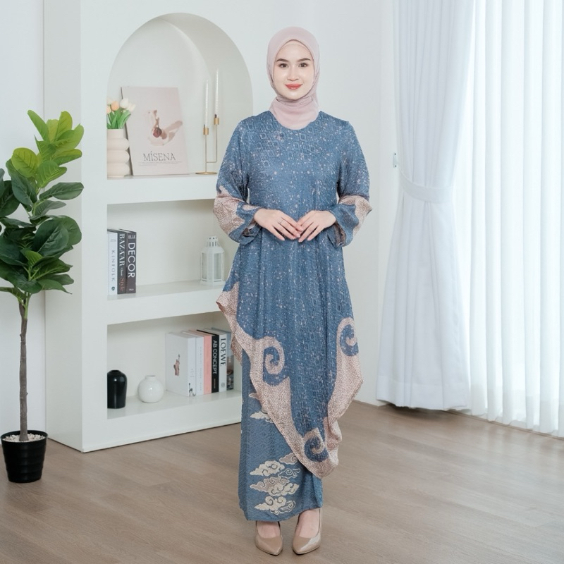 stelan rok semi sutra viscose