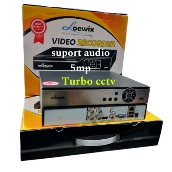 LOEWIX 5 MP DVR 4 CHANNEL LX-9504 4CH XMEYE FULL CHANNEL 5MP 6:1