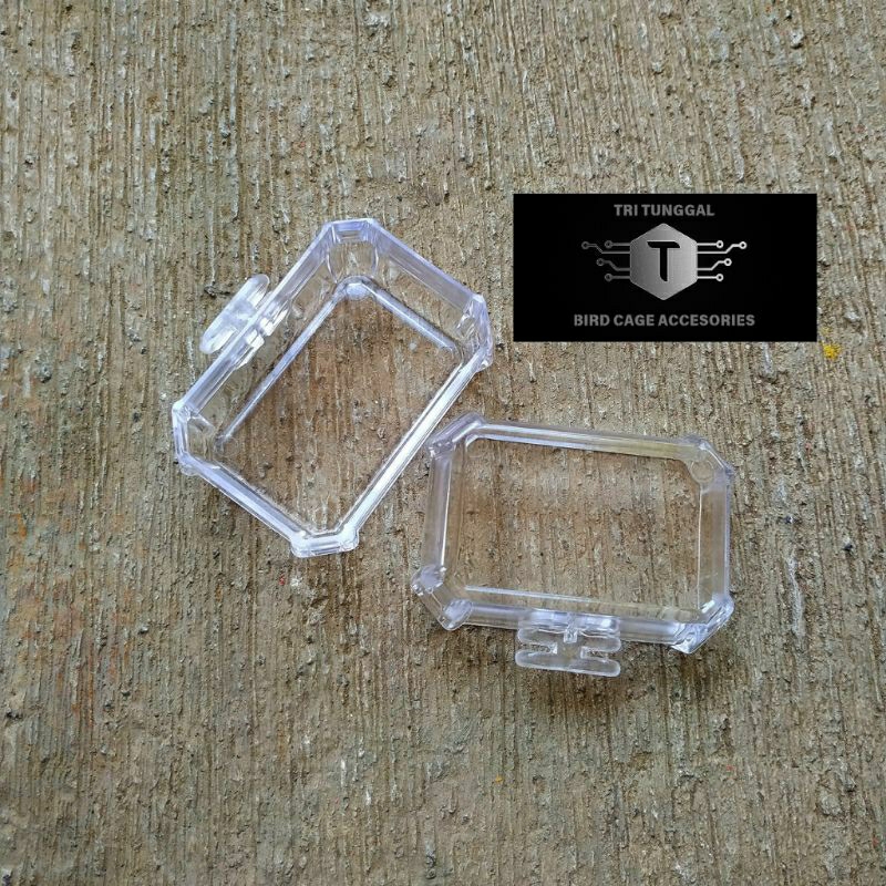 cepuk cangkir mandi burung kecil cepuk wadah makan minum burung