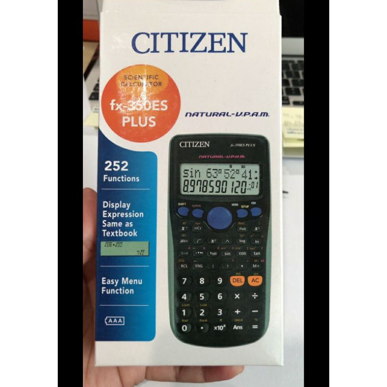 

PROMO MENARIK CITIZEN FX35ES Scientific Calculator Kalkulator Ilmiah FX 35 ES