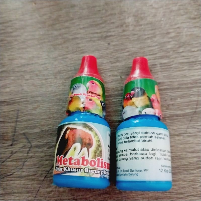 Metabolis Obat Burung Metabolisne Penggacor Burung
