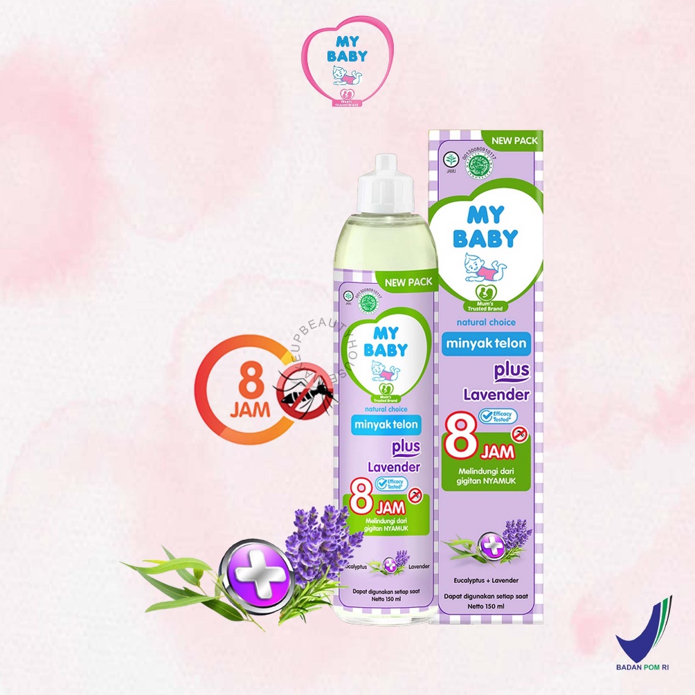 

BIG SALE MY BABY Minyak Telon Plus Lavender 6ml 9ml 15ml Minyak Bayi Anti Nyamuk 8 Jam