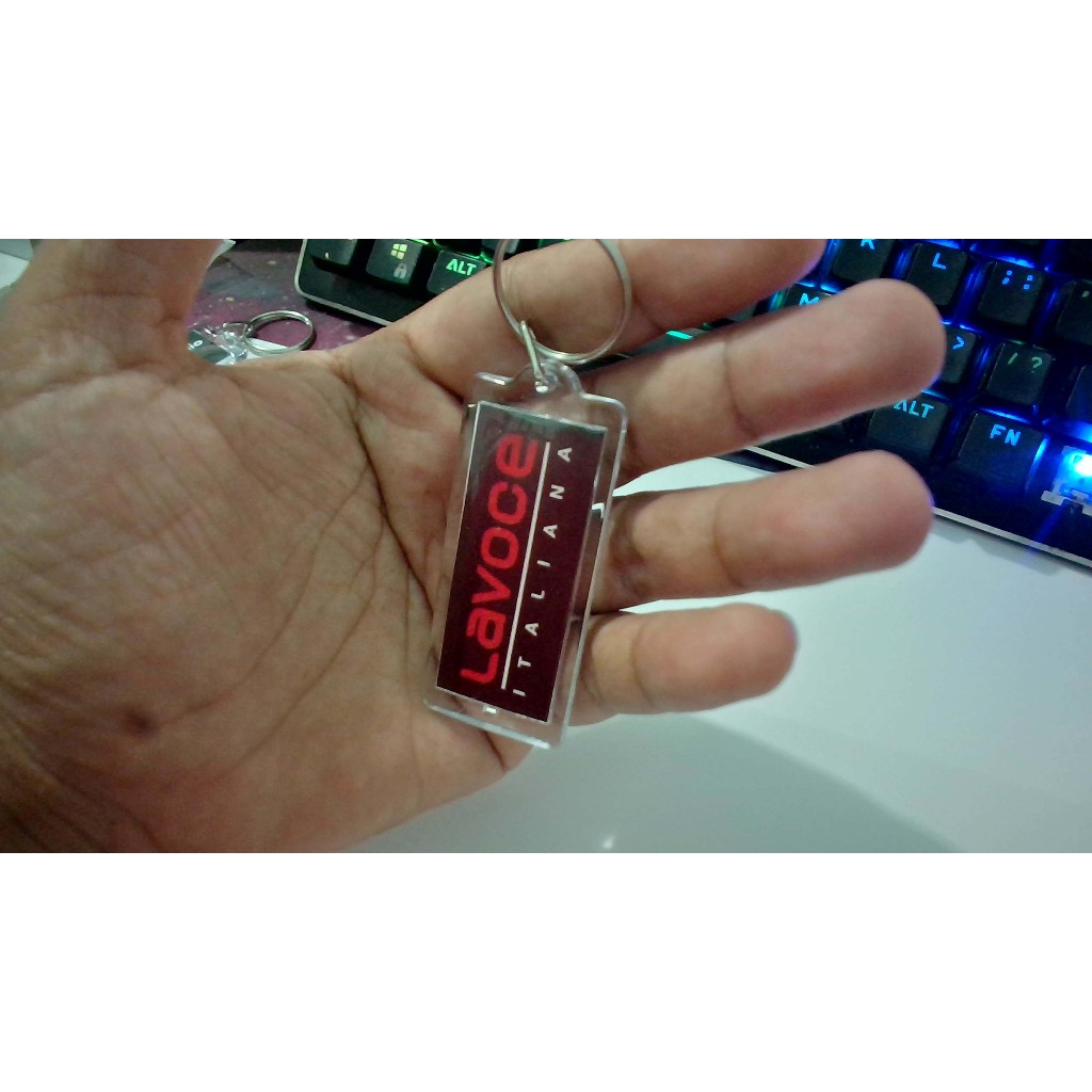 GANTUNGAN KUNCI LOGO LAVOCE GANTUNGAN KUNCI MERK LOGO AUDIO LAVOCE