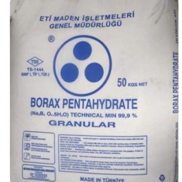 

Bisa Cod SODIUM BORATE PENTAHYDRATE 999 MADE IN TURKEY