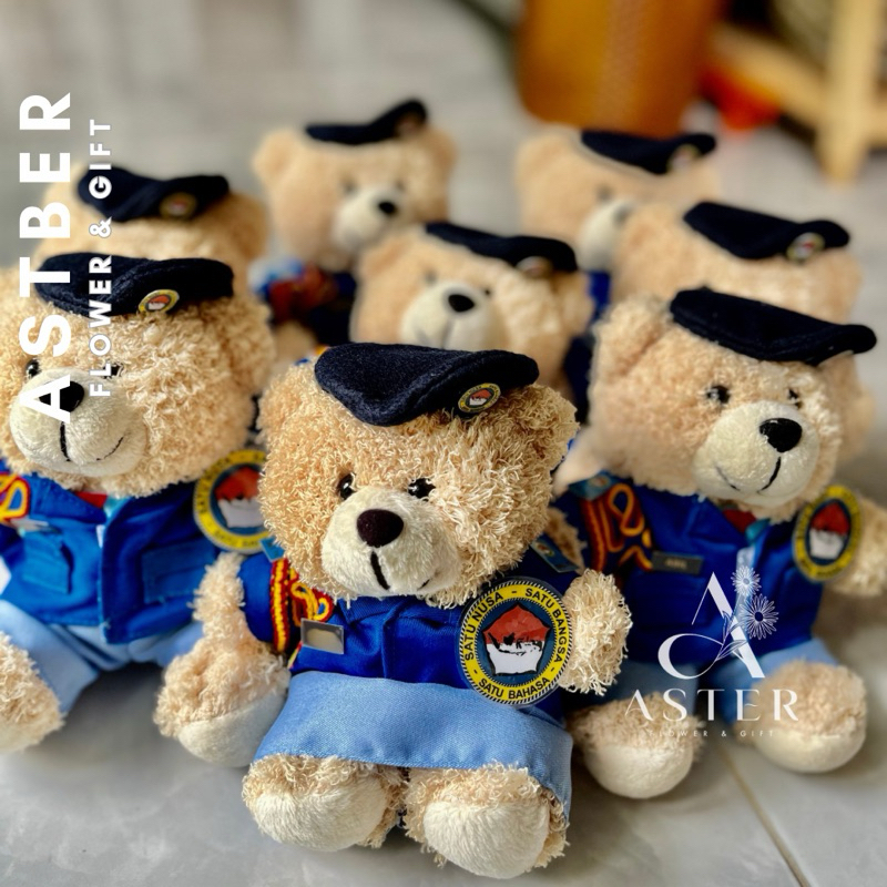 Boneka Taruna Nusantara 16cm / Boneka Kostum Taruna SMA