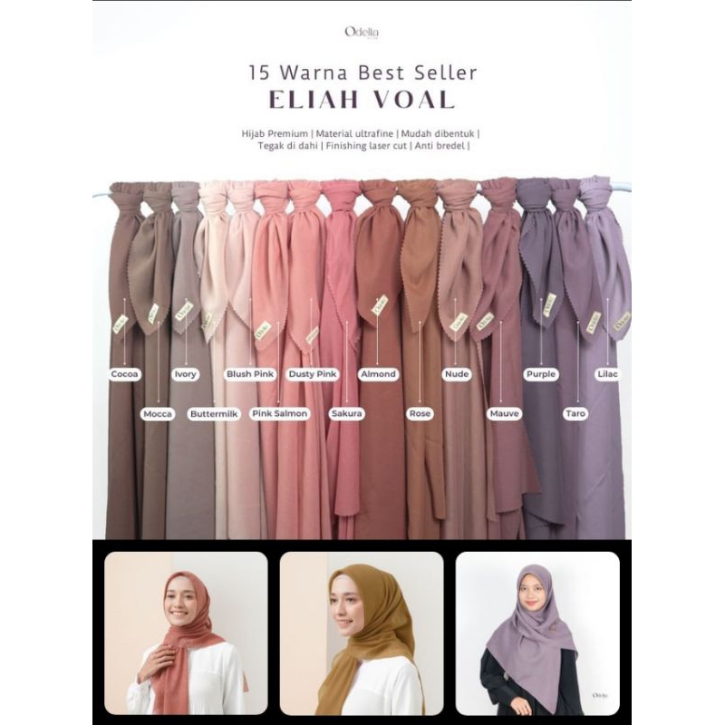 odelia hijab voal