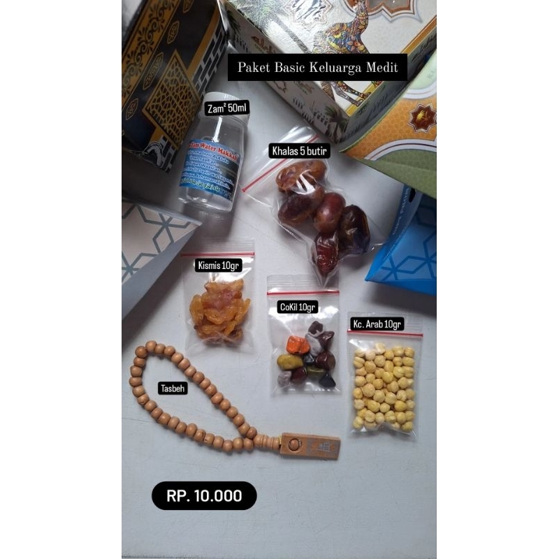

paket oleh-oleh haji umroh keluarga medit