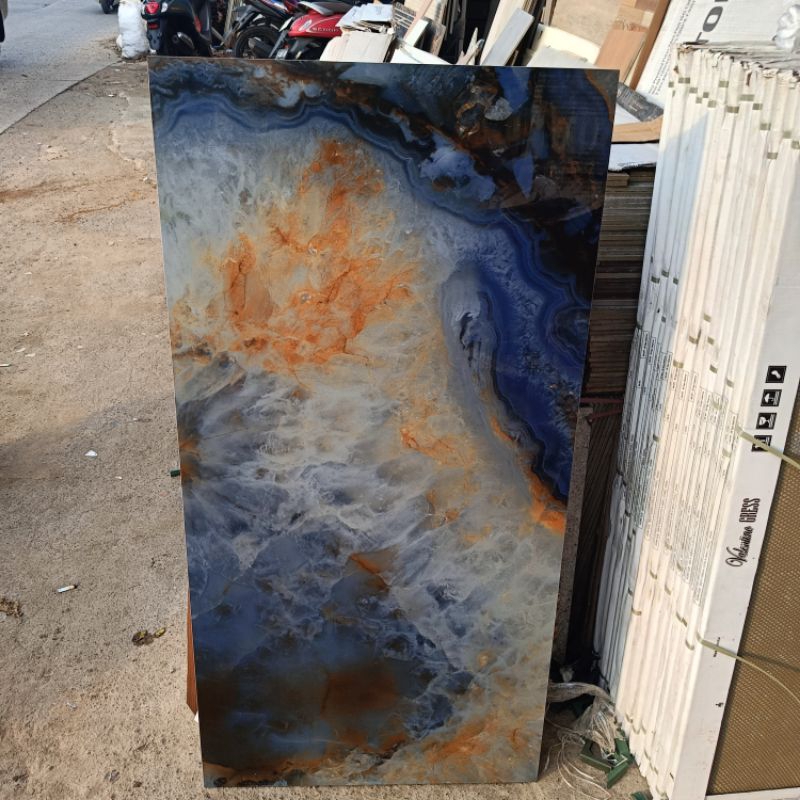 Granit Lantai 60x120 Valentino gres onix drak blue