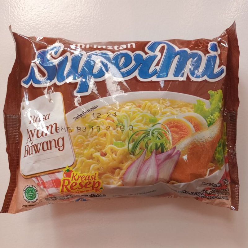 

Supermie Kuah Rasa Ayam Bawang 5 pcs