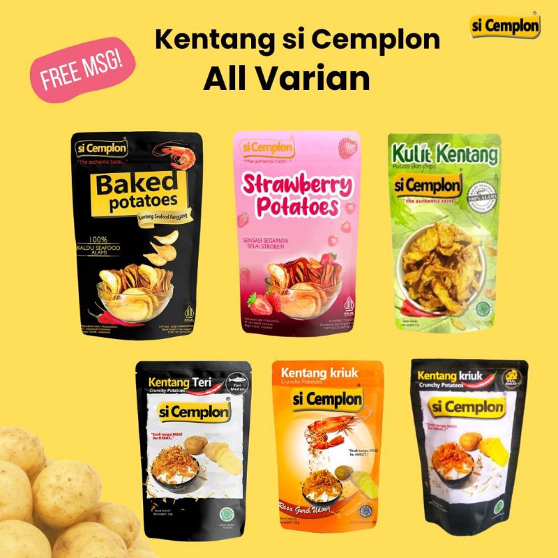 

si Cemplon All Varians Promo Bundling 6 pcs Khas Bogor