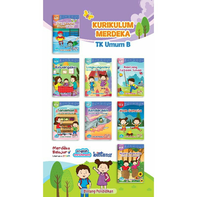 Buku paket Tematik Kurmer TK B