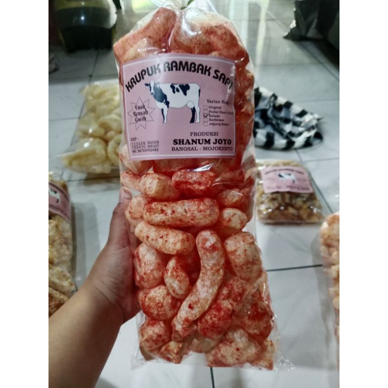

krupuk rambak balado.150-200gr