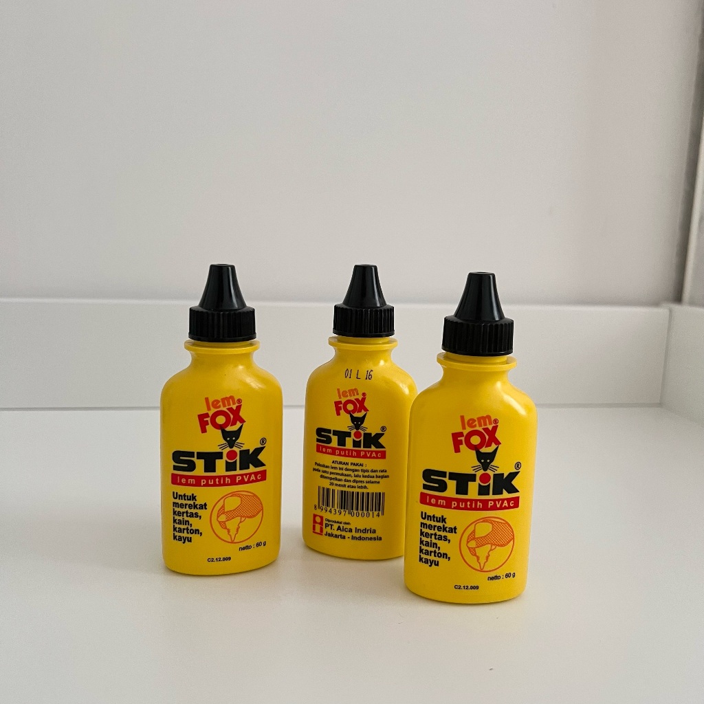 

LEM FOX STIK GLUE PVAc 60GR