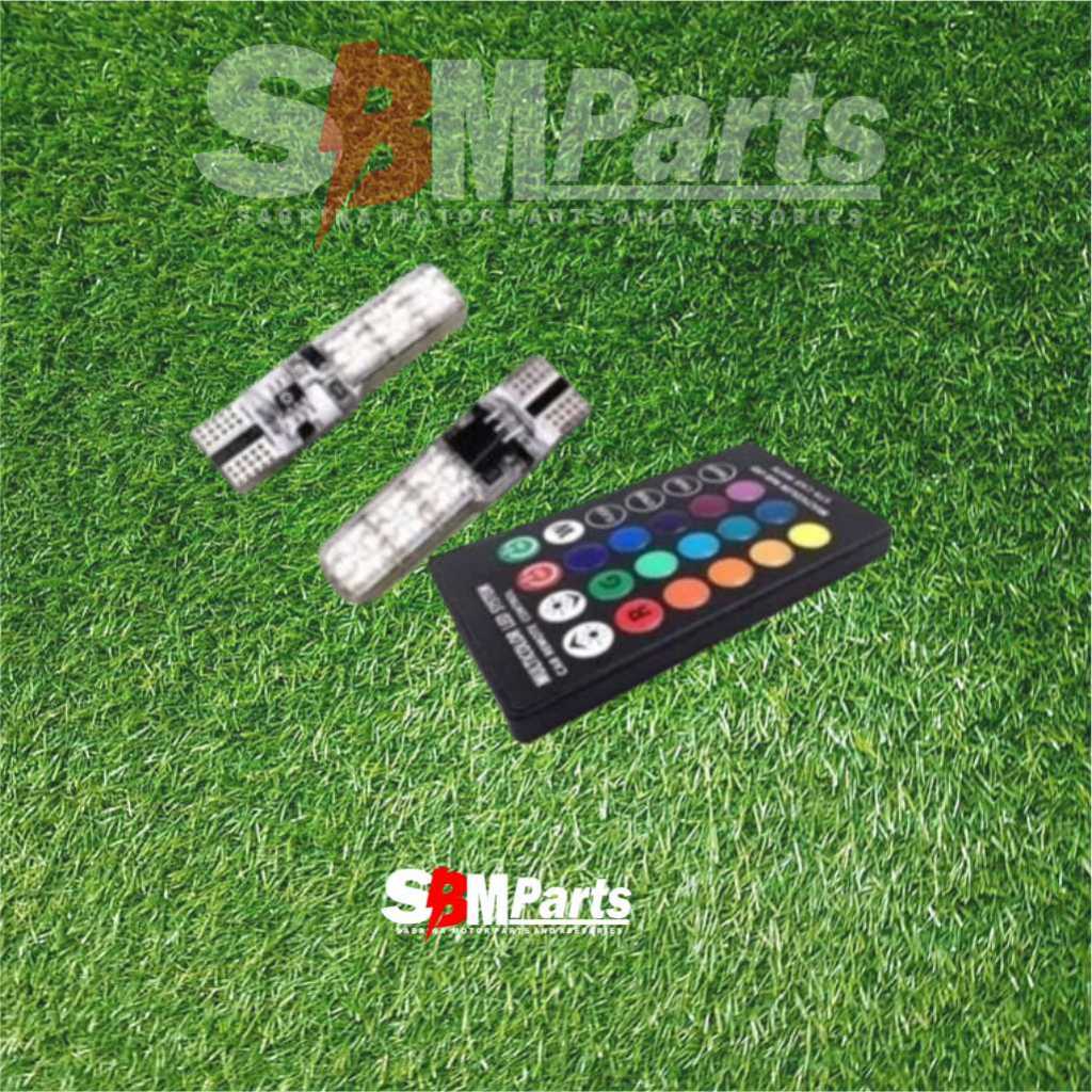 Lampu sen senja RGB Remot 6 titik