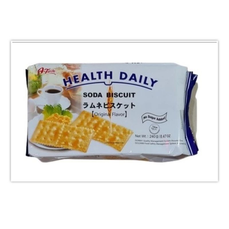 

A Taste Health Daily Soda Biscuit 240 gr Biskuit Sehat