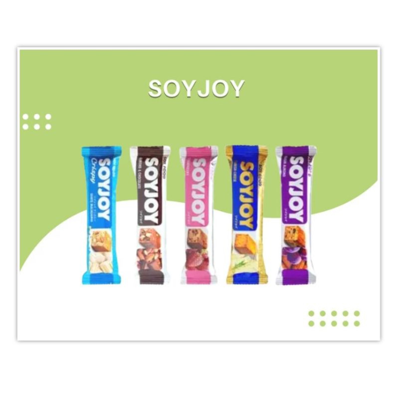 

Soyjoy Snack Bar Kedelai 30 gr Cemilan