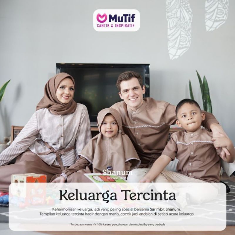 Gamis wanita mutif Shanum