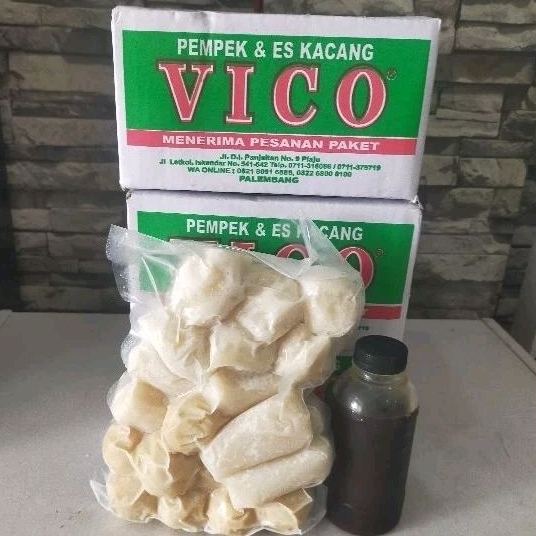 Pempek Vico Asli Palembang Isi 10pcs
