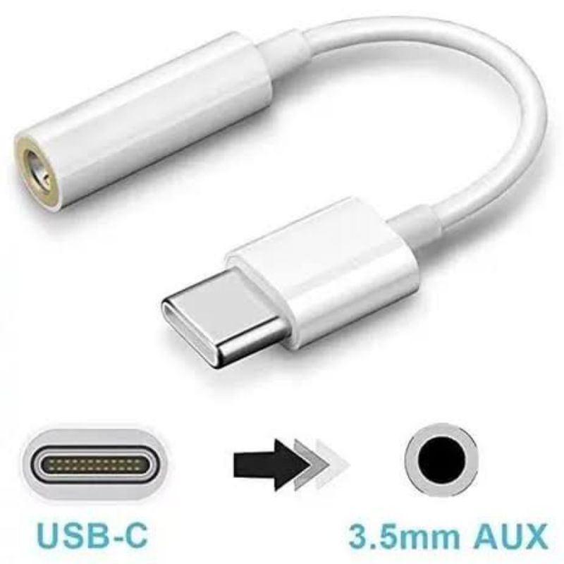 Type-C Headphone Jack Adapter USB-C to 3.5mm Headphone Jack